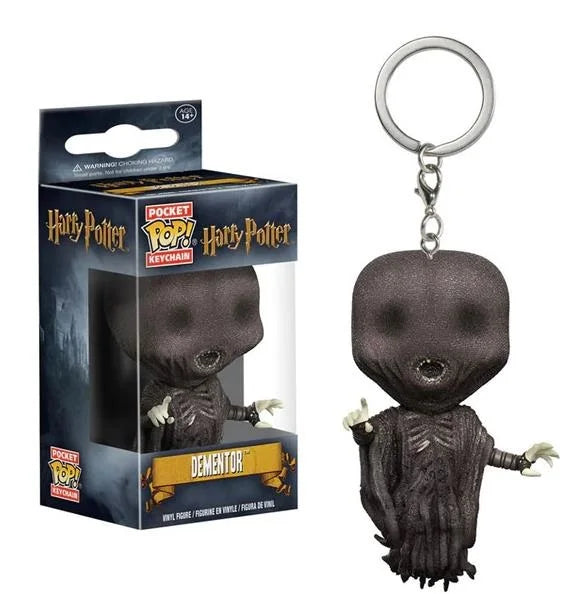 Funko POP-Porte-clés figurine d'action, poupées modèles, Dementor, Hermione, Luna, Lovegood, Dobby, Snape, Ron, Ginny, Magic School, Fawkasultraviolet