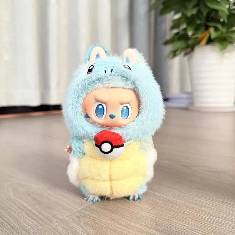 Labubu Ensemble Costume Quatre Styles Pikachu Échelle 1 sur 12