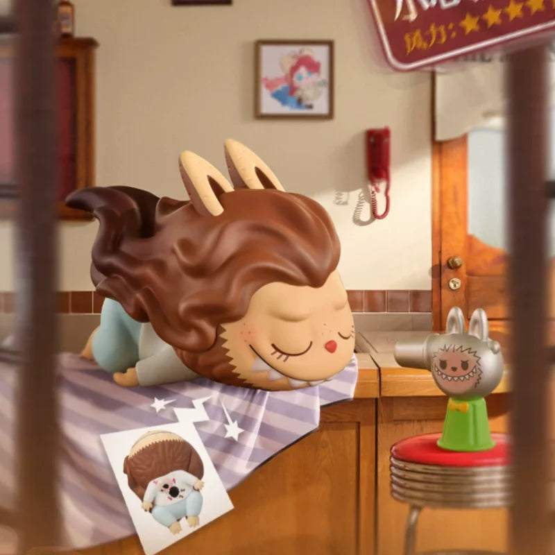 Blind Box Labubu The Monsters Hair Salon Series
