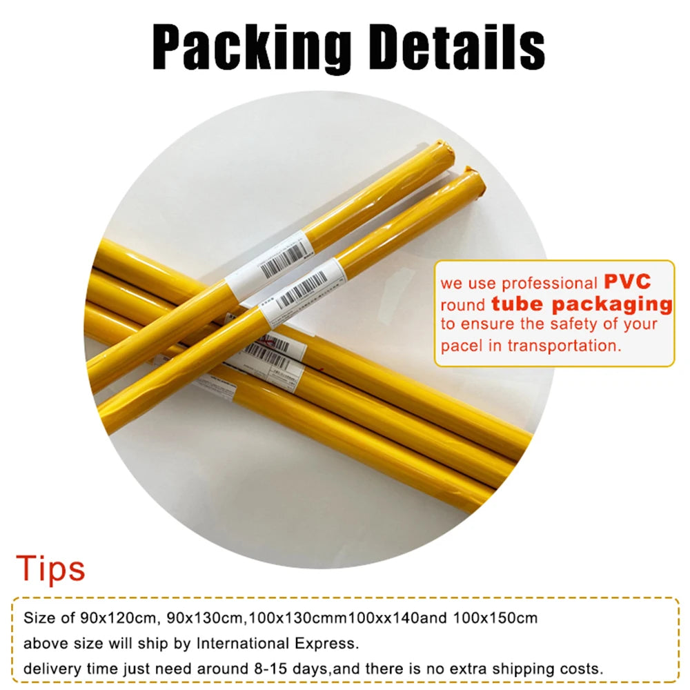 MINISO Poster Star Wars – Toile HD Dark Vador & Yoda, Sans Cadre