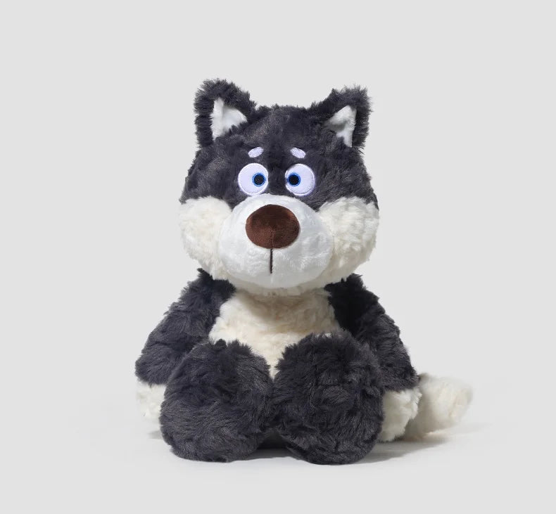 Peluche Loup Gris 40 cm