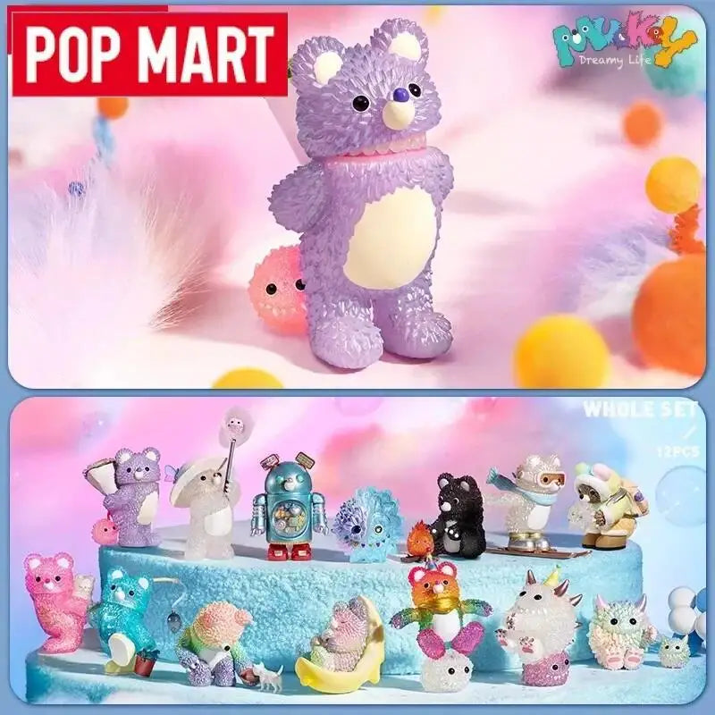 POP MART Instinctoy Muckey Dreamy Life Series boîte aveugle devinez sac boîte mystère jouets poupée mignon Anime…