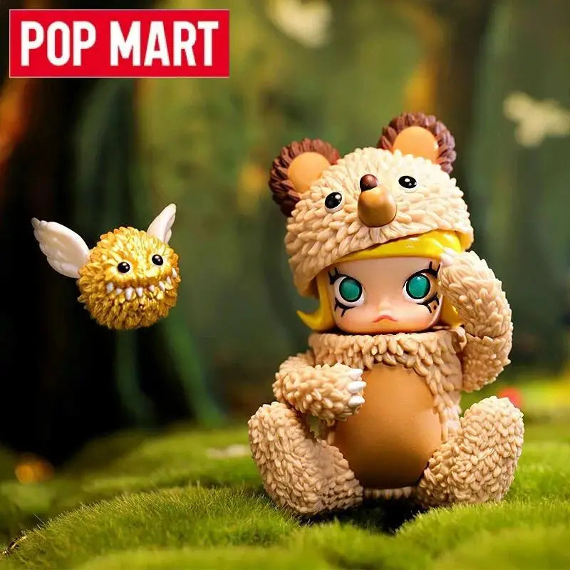 POP MART Molly X Instinctoy Erosion Molly Costume série boîte aveugle jouets boîte mystère Mistery Caixa figurine…