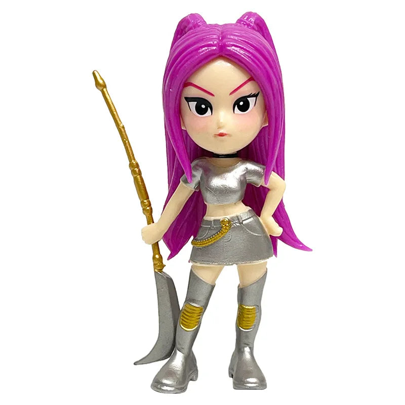 Kpop – figurines de chasseurs de démons en Pvc, Collection de statues, modèle Rumi Mira Zoey, boîte aveugle, jouets pour garçons et filles, cadeau de noël et d'anniversaire, nouveau