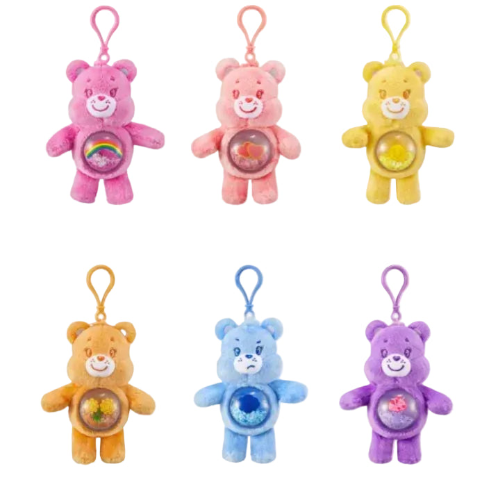 Pop Mart – Care Bears Série de Vie Confortable – Blind Box Pendentif Peluche de Sable Fluide