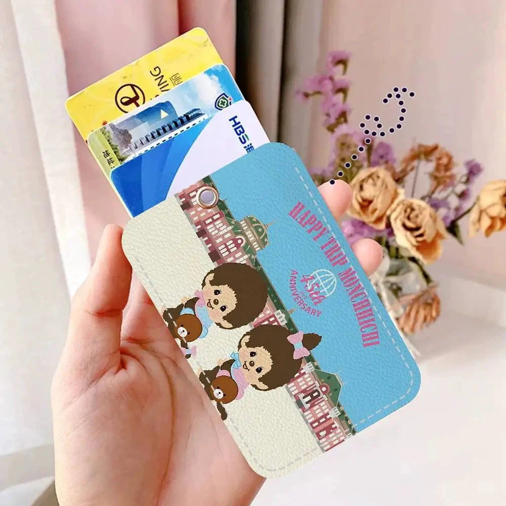 Monchhichi Porte-cartes avec Porte-clés