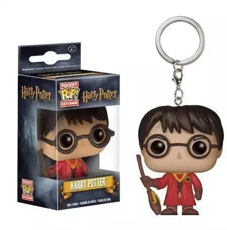 Funko POP-Porte-clés figurine d'action, poupées modèles, Dementor, Hermione, Luna, Lovegood, Dobby, Snape, Ron, Ginny, Magic School, Fawkasultraviolet