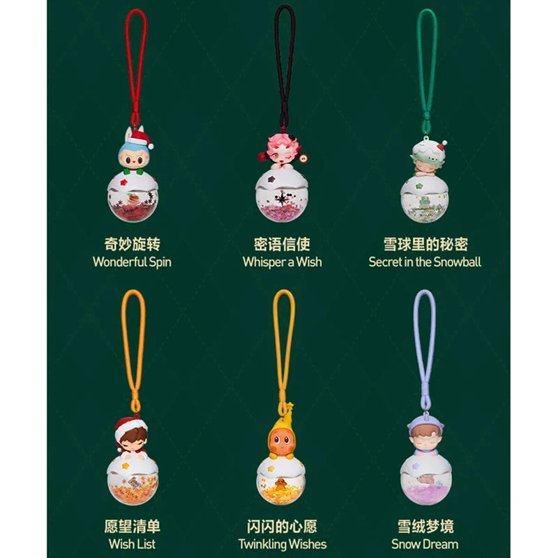 Pop Mart Apple Of My Eye Light-Up Christmas Decoration with Deep Red Ribbon