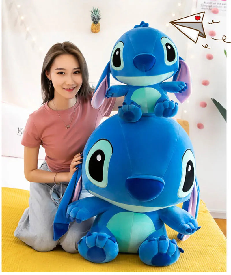 MINISO Peluche Géante Lilo & Stitch – Modèles Couple 60 cm