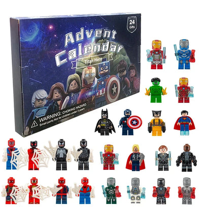 Marvel Disney Calendrier De L Avent 24 Figurines Super Héros Édition Noël Exclusif by Mon Labubu
