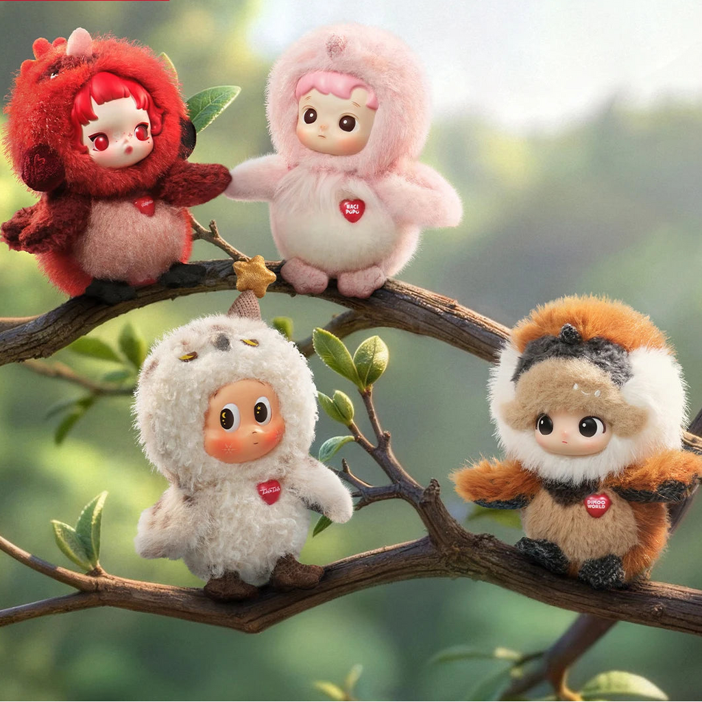 Pop Mart – Dear Birds – Blind Box Peluche Pendentif (série de 8)