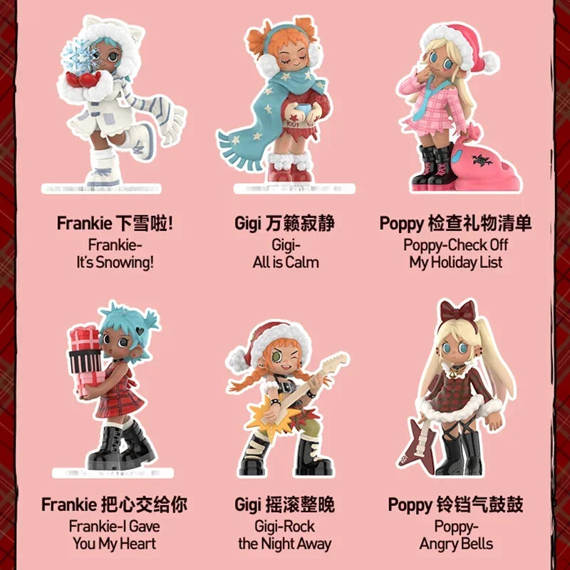 POP MART Lil Peach Riot Holiday Mixtape Series tendance aveugle boîte aléatoire jouets boîte mystère devinez sac…