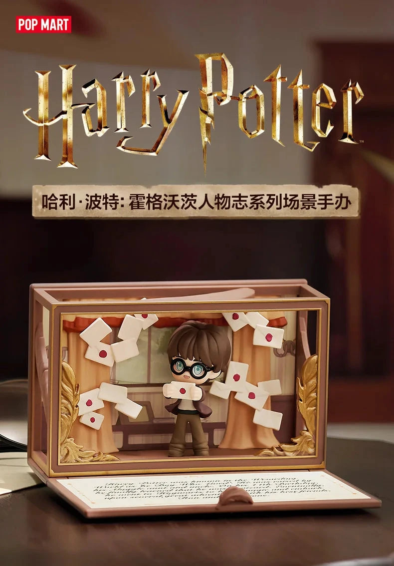 POPMART Harry Potter Hogwarts Biographical Series Blind Box Guess Bag Original Toys Cute Doll Anime Figure Ornaments Gift