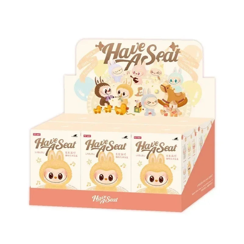 Blind Box Peluche Vinyle – Labubu Have a Seat Series