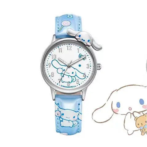 Montre Quartz Kawaii – Hello Kitty, Kuromi & Cinnamoroll