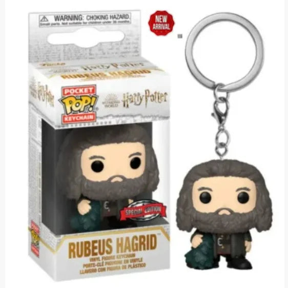Funko POP-Porte-clés figurine d'action, poupées modèles, Dementor, Hermione, Luna, Lovegood, Dobby, Snape, Ron, Ginny, Magic School, Fawkasultraviolet