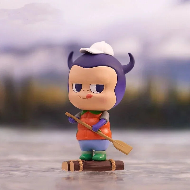 Labubu Wilderness Travel – Camping Series Figurines - Blind Box ou Choix