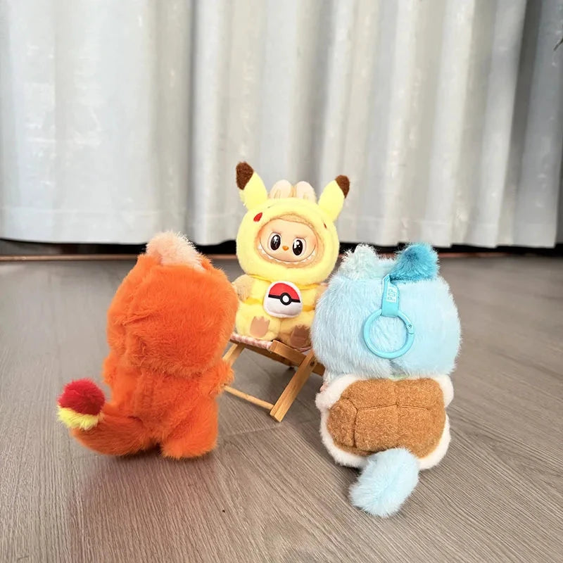 Labubu Ensemble Costume Quatre Styles Pikachu Échelle 1 sur 12