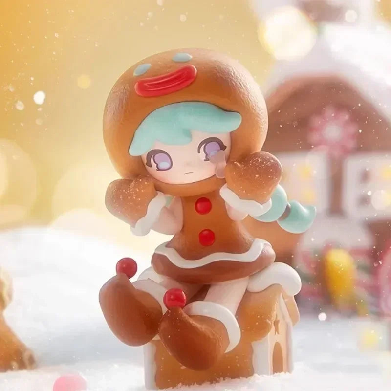 POP MART AZURA série de noël chaude véritable boîte aveugle jouets Kawaii Anime figurine Surprise boîte mystère…