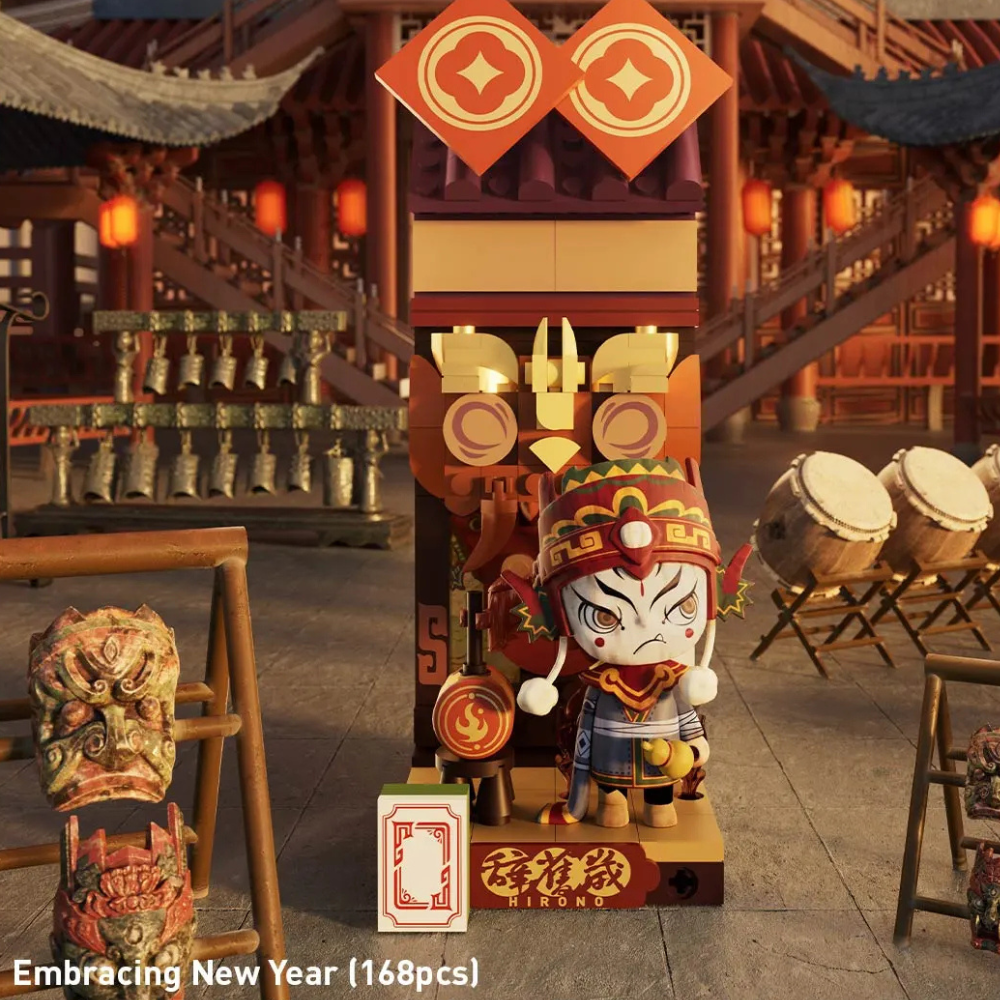 POP MART Figurine À Construire Wealthy Snake Nouvel An Chinois Édition Limitée Raffinée by POP MART INTERNATIONAL GROUP LIMITED