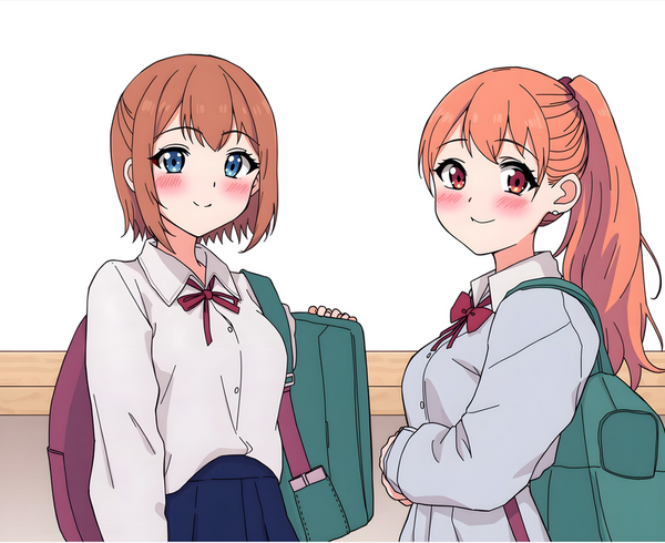 Tapis de souris SJ Anime - Ina et Mia