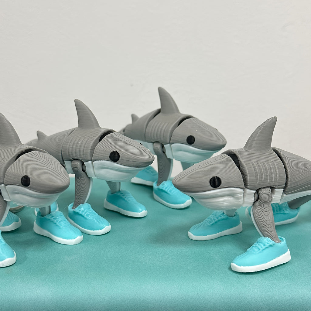 Requin aux Baskets – Sculpture Fantaisie Amovible Tralalero