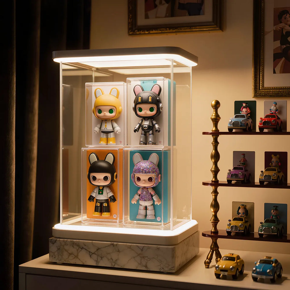 Conserver et exposer ses art toys