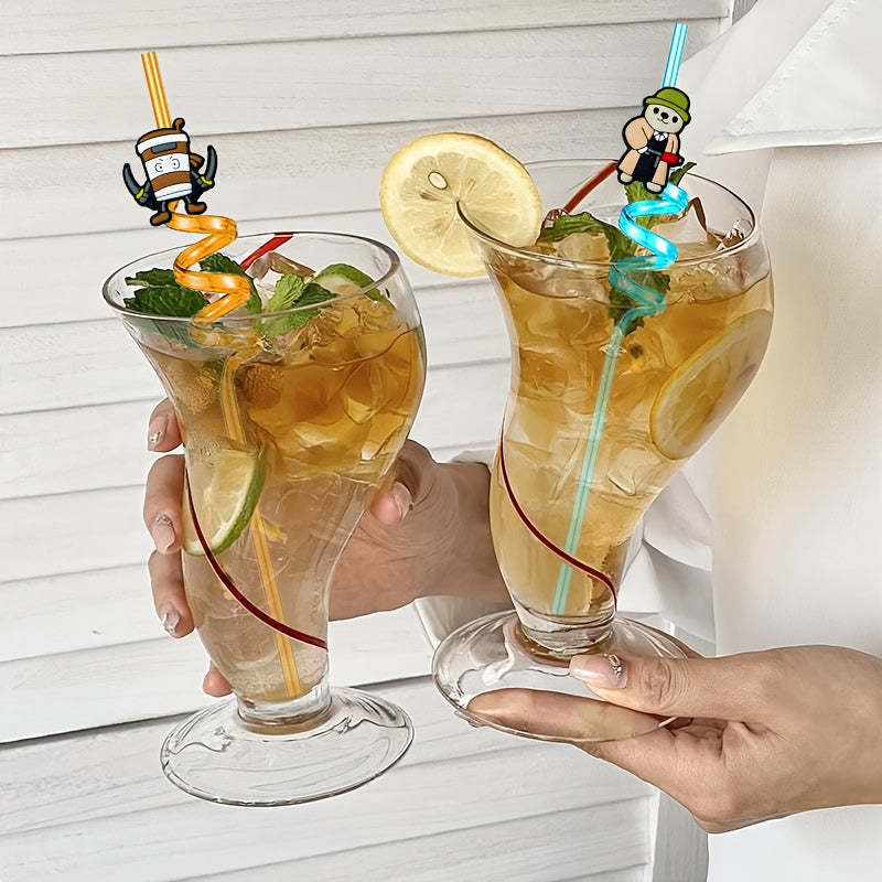 Set 13/26 Attaches Déco pour Pailles – Thème Brainrot Sahur & Tralalero