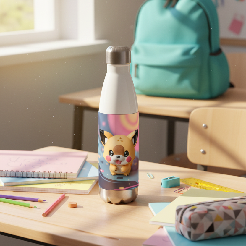 Bouteille Isotherme Inox – MBK CB Kawaii – 500 ml