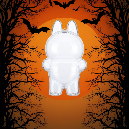 Coque de Protection Rigide Transparente pour Labubu Modèles V1 - V2 - V3