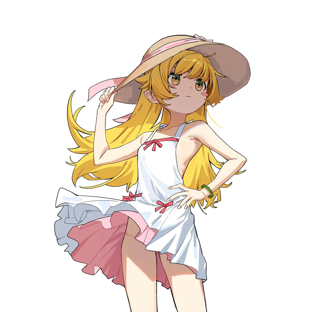 Oshino Shinobu Cosplay – Robe Costume Femme