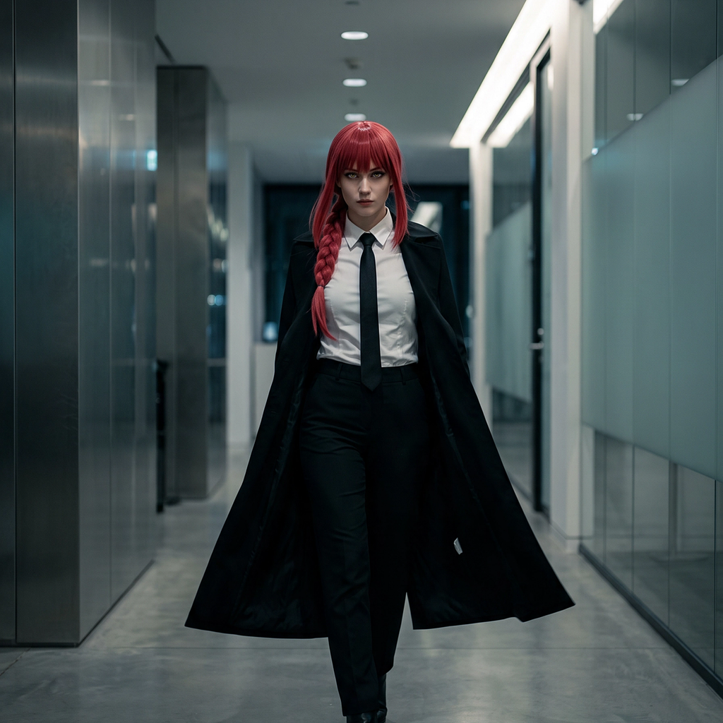 Costume Cosplay Makima – Chainsaw Man – Tenue Complète