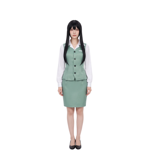 Costume Cosplay Yor Forger – SPY×FAMILY – Tenue Verte