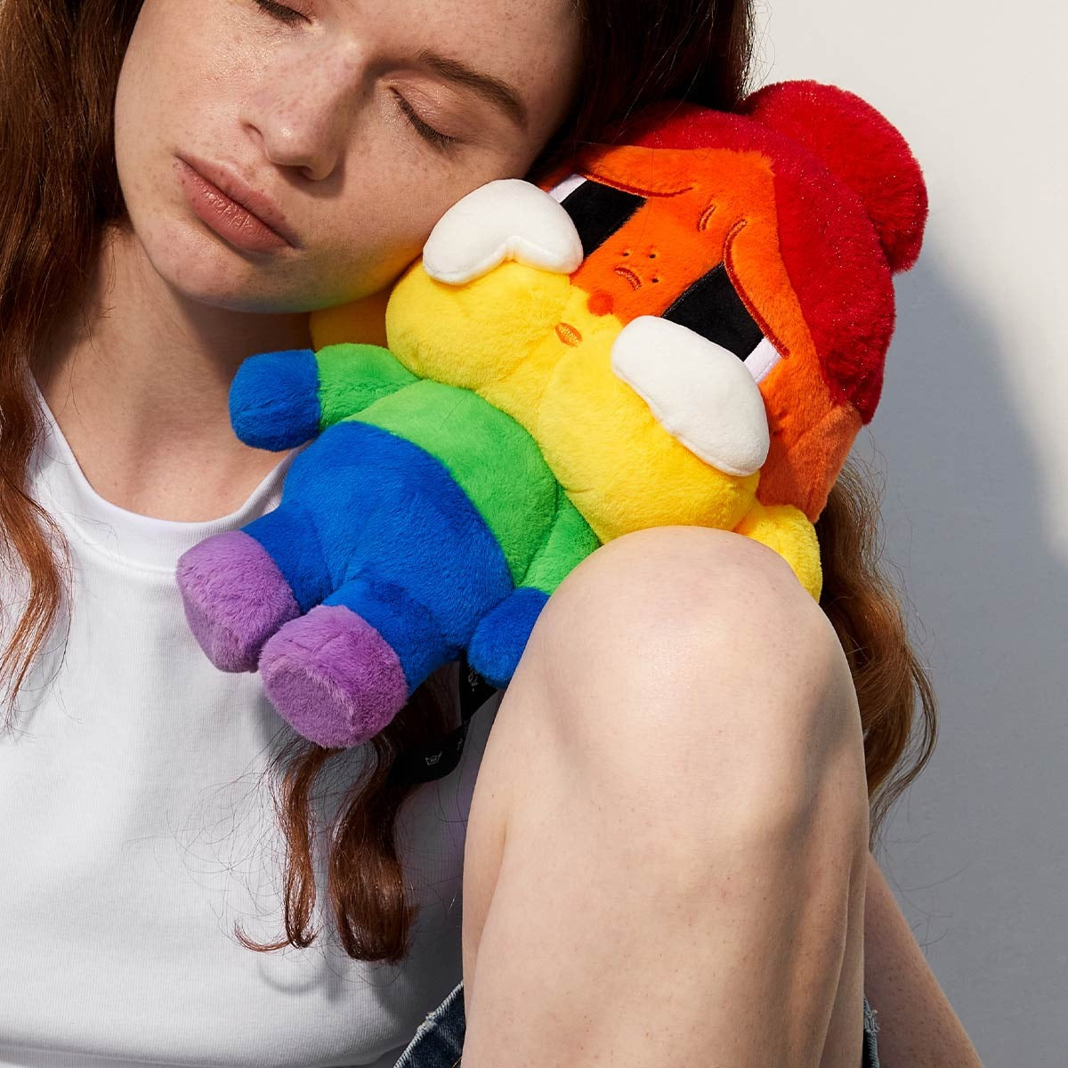 CRYBABY Cheer Up Baby Series Plush - photo officielle POP MART