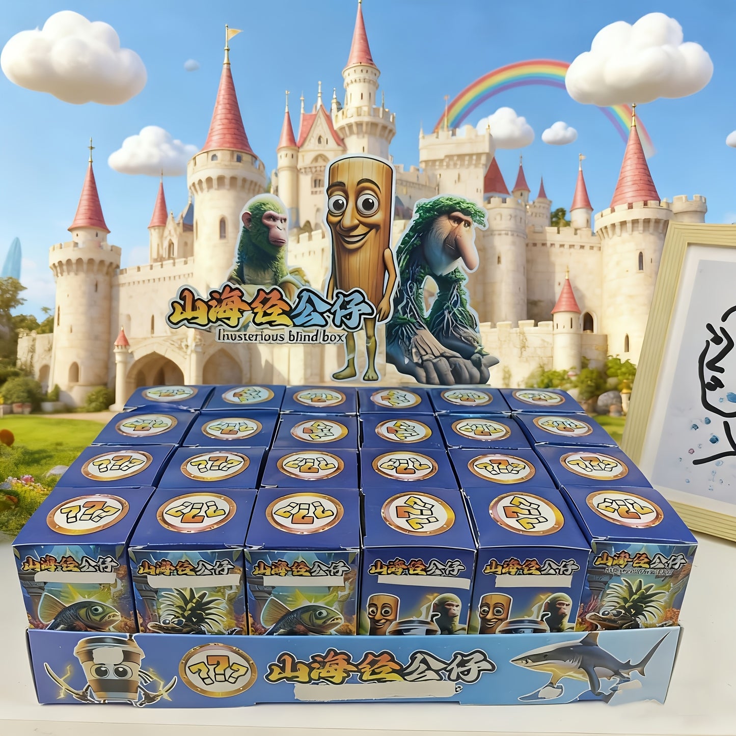 Coffret 24 Figurines Blind Box Anime - Italian Brainrot - Roblox