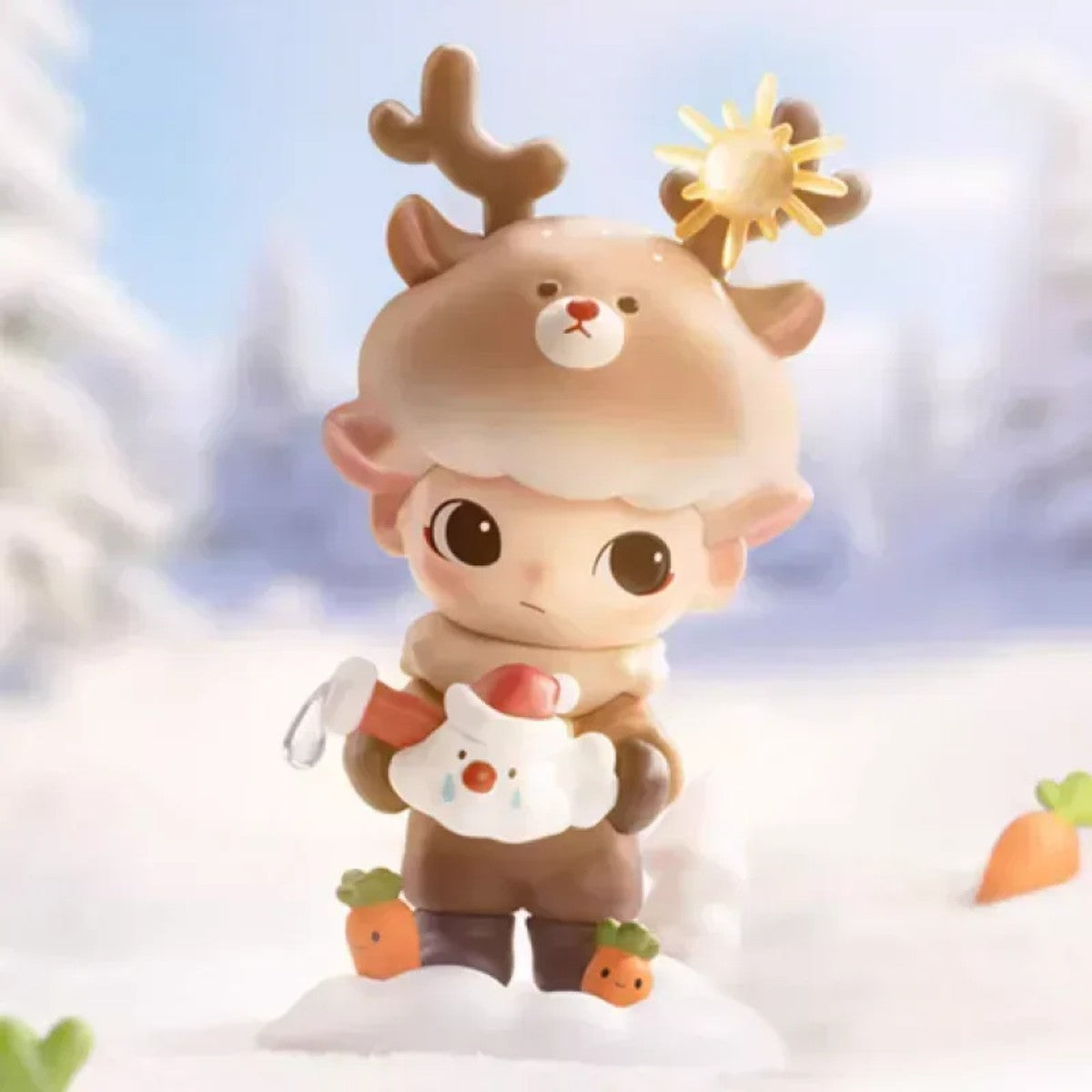 POP MART Dimoo Snowman Series - figurine officielle