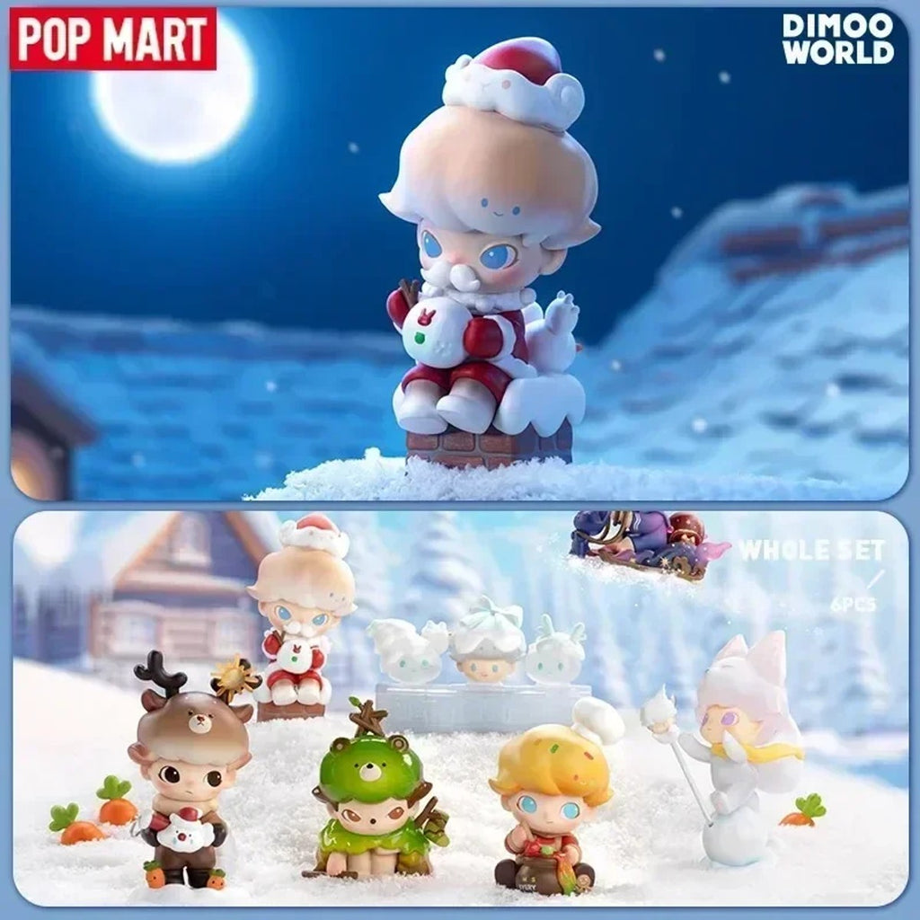 POP MART Dimoo Snowman Series - figurine officielle