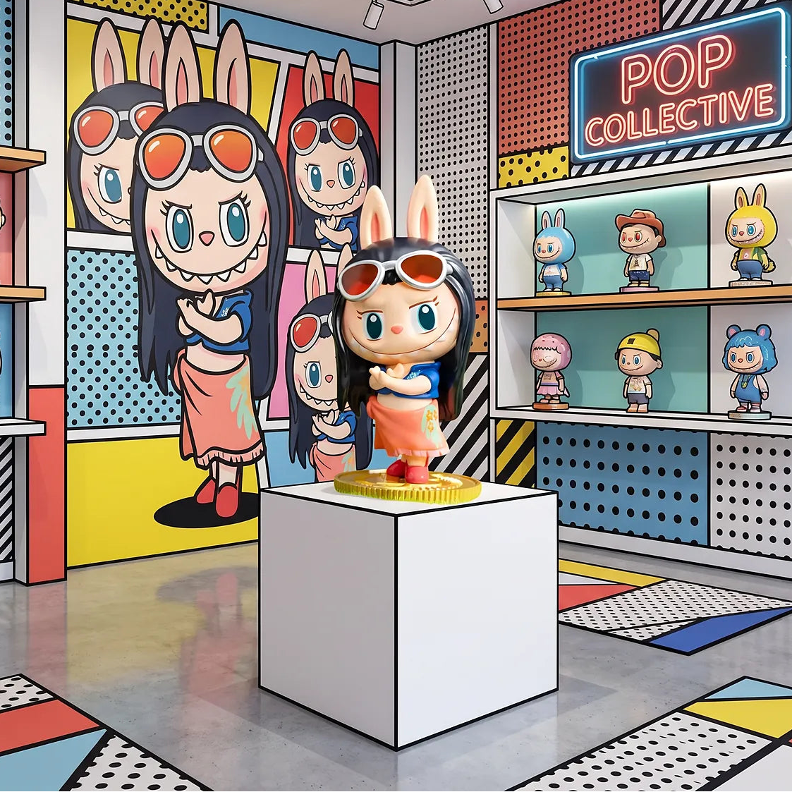 Pop Mart – The Monsters x One Piece – Blind Box ou Choix