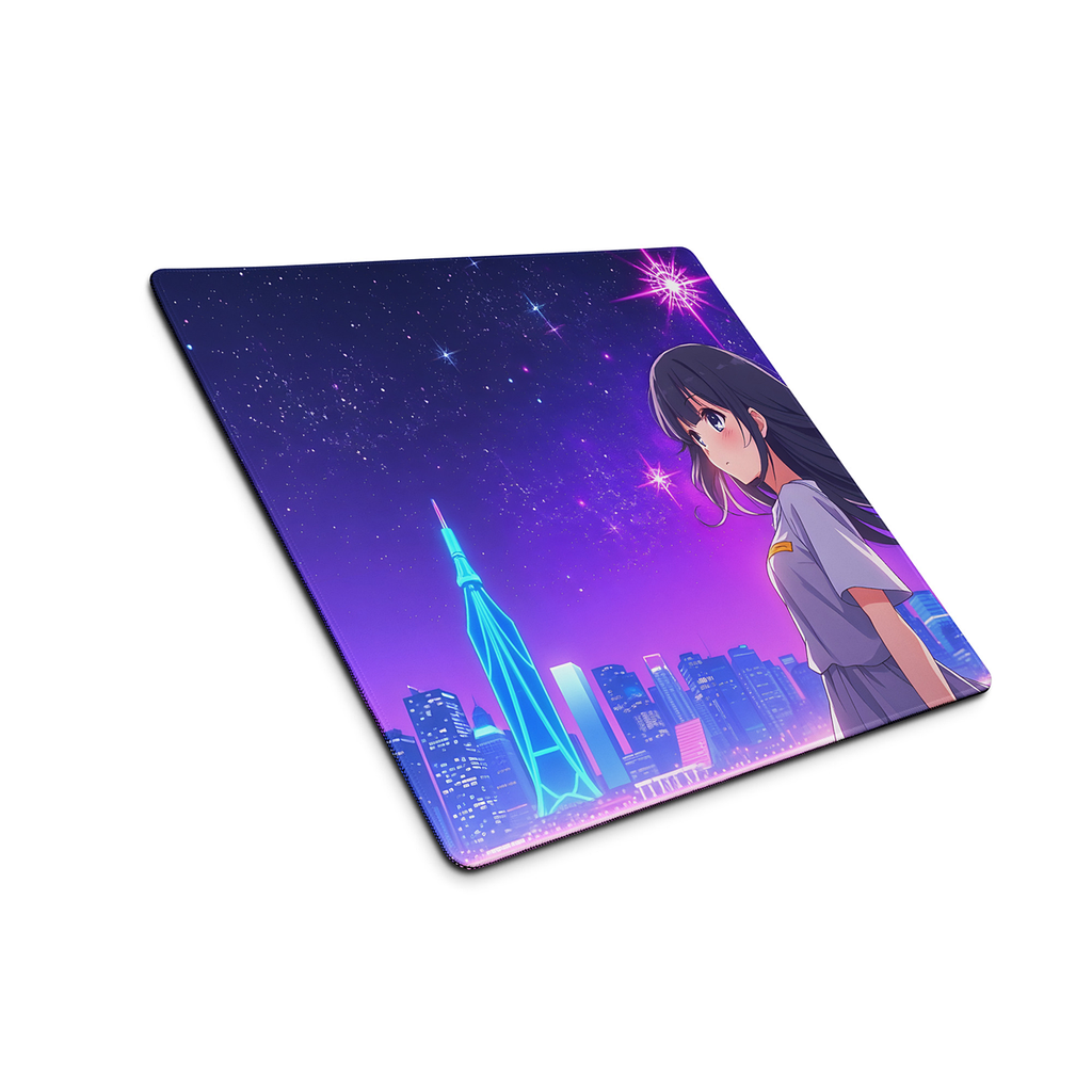 Tapis de Souris Gaming – Neon Night – Grand Format