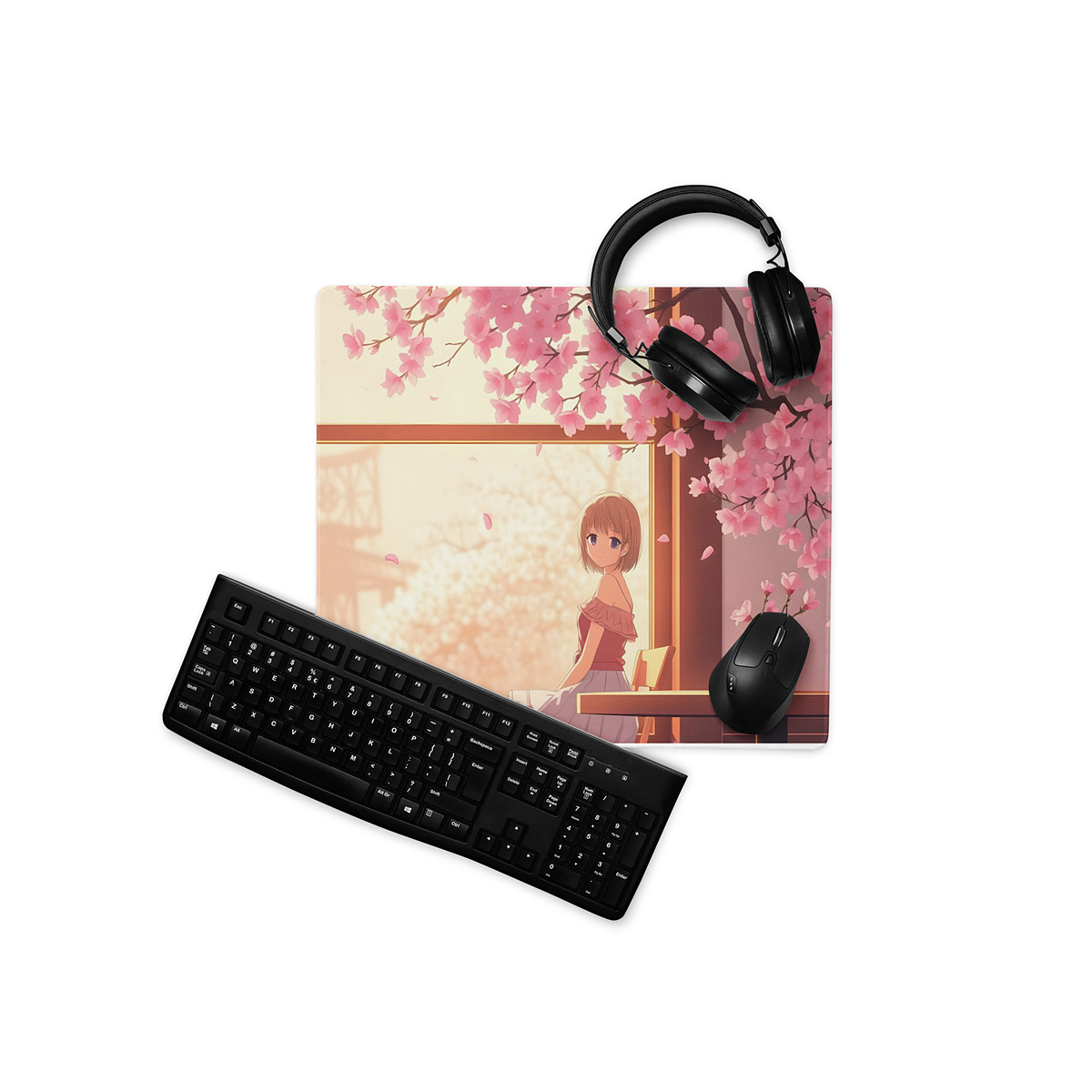 Tapis de Souris Gaming Sakura – XXL Antidérapant