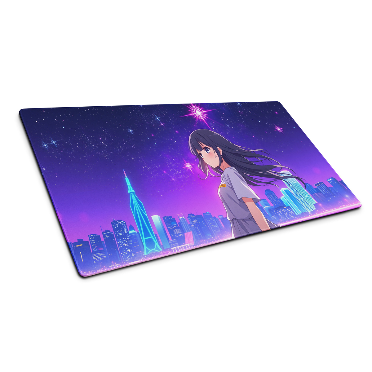 Tapis de Souris Gaming – Neon Night – Grand Format