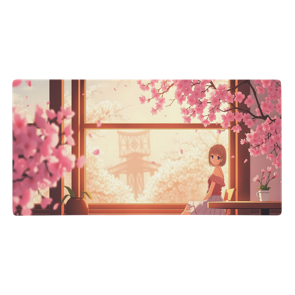 Tapis de Souris Gaming Sakura – XXL Antidérapant