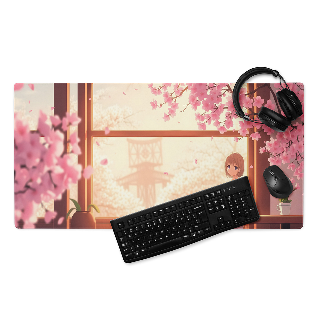 Tapis de Souris Gaming Sakura – XXL Antidérapant