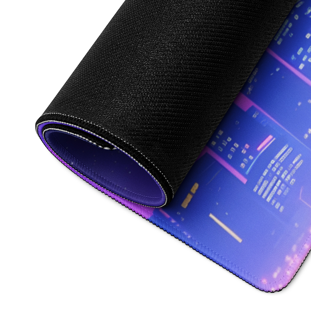 Tapis de Souris Gaming – Neon Night – Grand Format