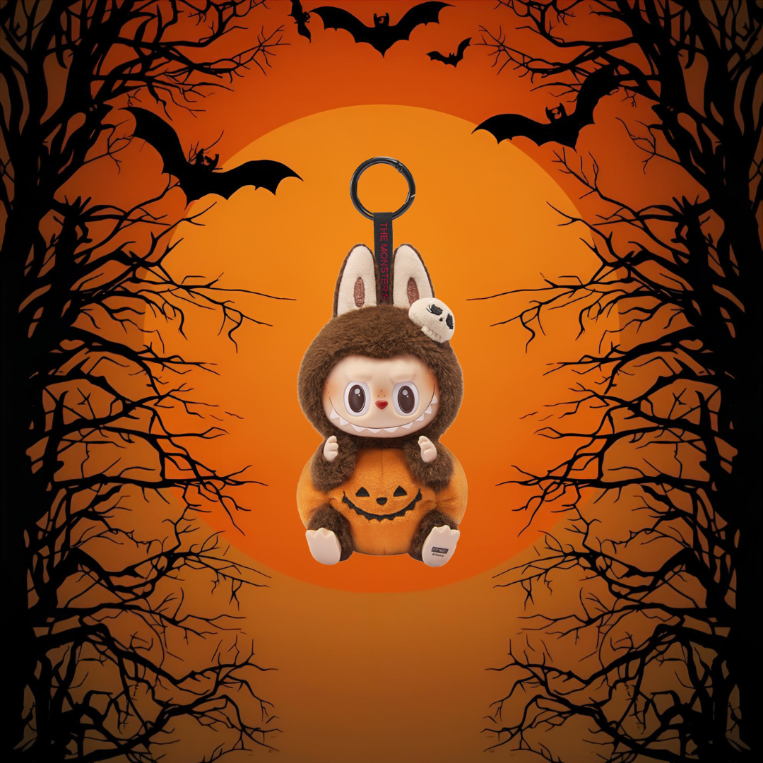 Happy Halloween Party – Pendentif Citrouille Assise Pop Mart Officiel
