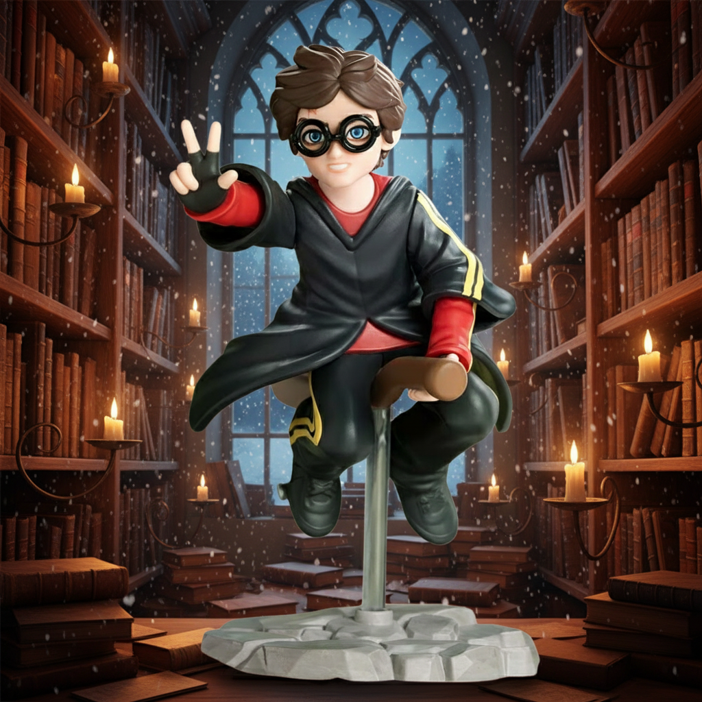 POP MART Figurine Boîte Mystère Harry Potter Goblet of Fire Collection Édition Limitée