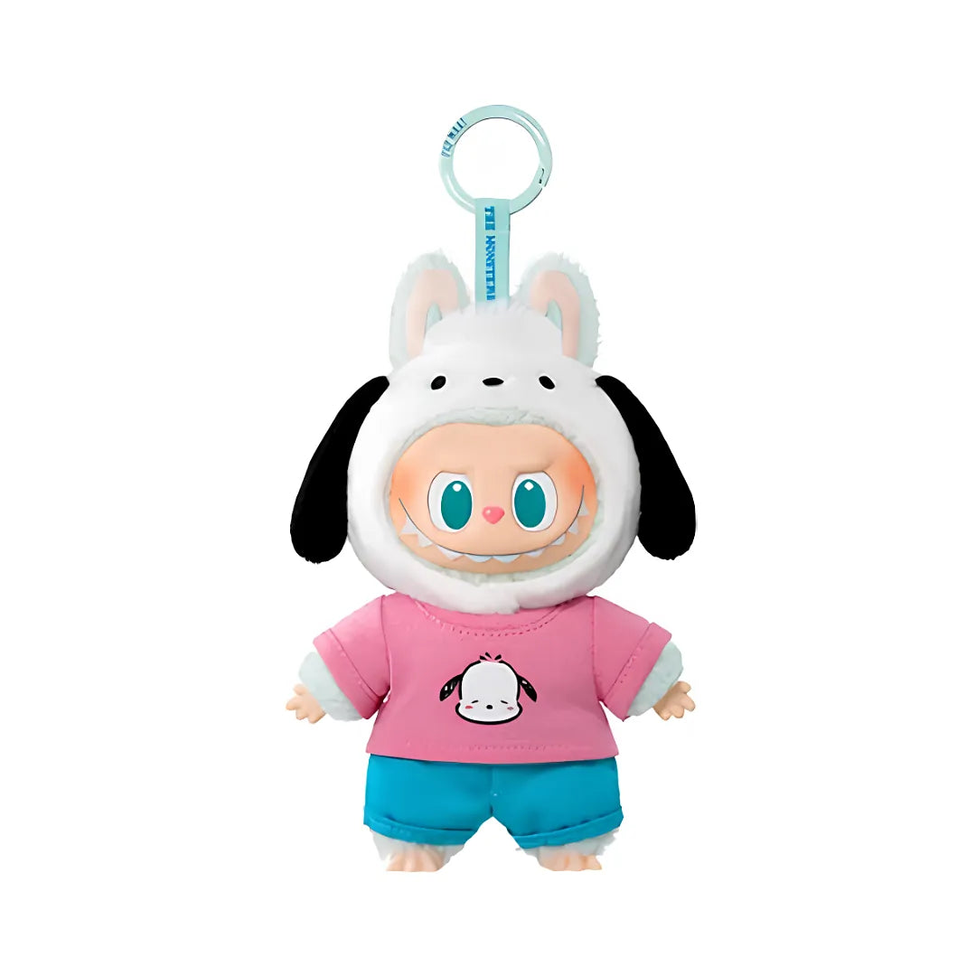 Pop Mart The Monsters x Hello Kitty and Friends Blind Box Pendentif Peluche Vinyle Sanrio Labubu Kuromi My Melody