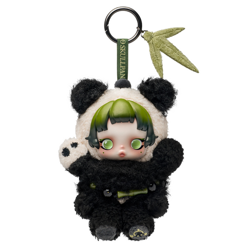 Pop Mart Skullpanda Plush Keychain | My Labubu – Mon Labubu