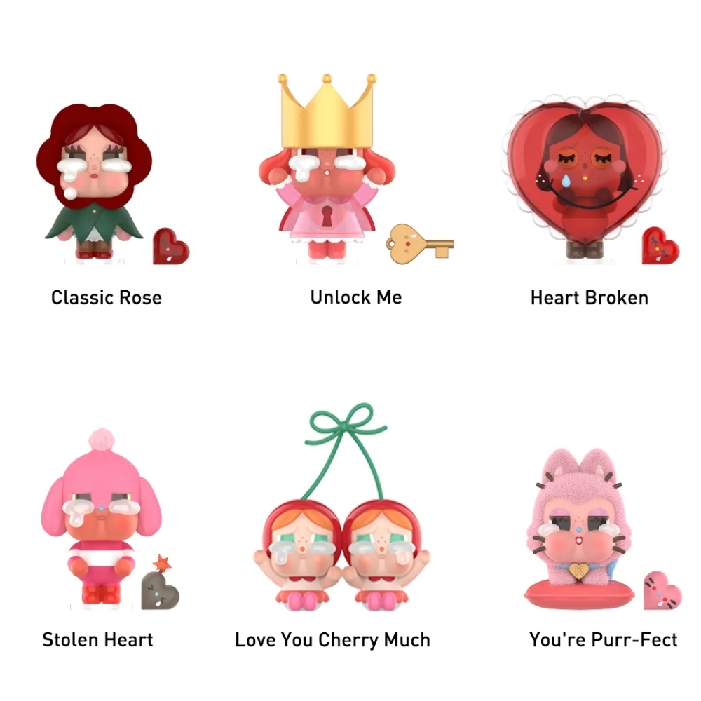 POP MART Figurine Blind Box Crybaby Crying For Love Émotionnelle Édition Limitée by POP MART INTERNATIONAL GROUP LIMITED