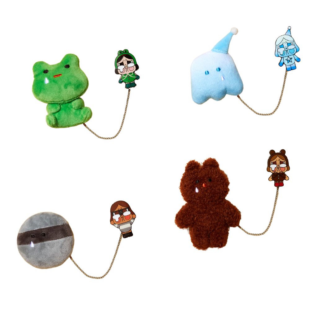 POP MART Crybaby Crying Again Peluche Badge Blind Box Collection Crybaby Édition Limitée by POP MART INTERNATIONAL GROUP LIMITED